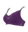 凱莎爾哺乳內衣夢幻款紫色胸罩產品圖